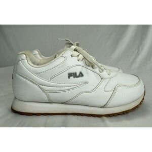 Fila Womens Classico 18 5CM00152-156 White Casual Shoes Sneakers Women Size 7.5